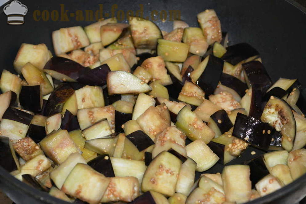 Gulay nilagang na may talong at pipino sa ang oven - kung paano magluto sautéed talong at pipino, na may isang hakbang-hakbang recipe litrato