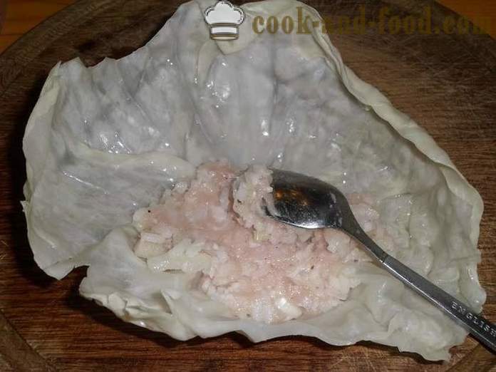 Paano upang magluto ng frozen pinalamanan para sa hinaharap - isang hakbang-hakbang recipe litrato
