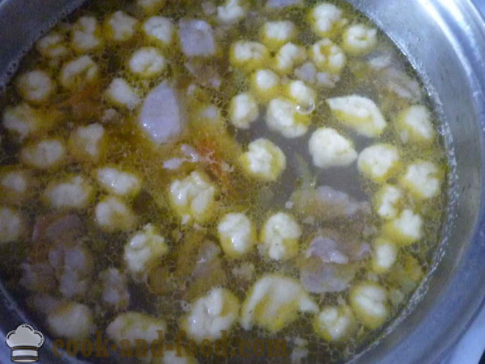 Delicious sopas na may dumplings sa sabaw - hakbang-hakbang, kung paano magluto sopas na may dumplings, recipe na may larawan