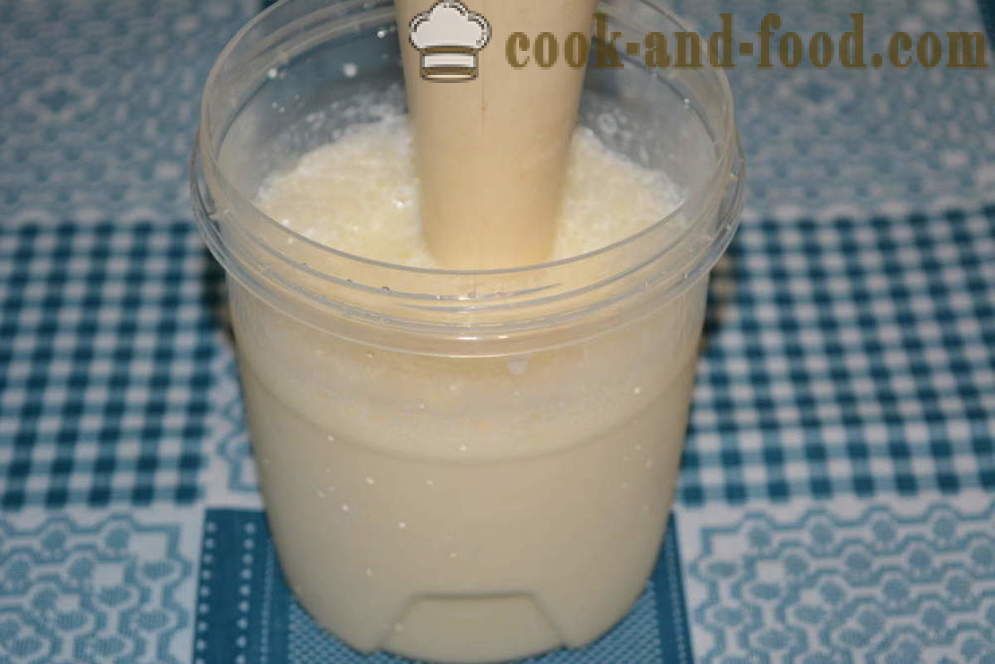 Milk cocktail na may ice-cream at saging sa isang blender - kung paano gumawa ng isang kaktel ng gatas sa bahay, hakbang-hakbang recipe litrato