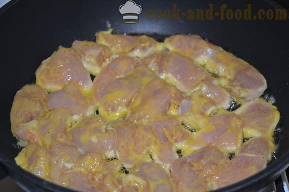 Masarap dibdib ng manok pritong sa isang kawali - kung paano magluto ng isang juicy breast chicken sa isang pan Pagprito, ang isang hakbang-hakbang recipe litrato