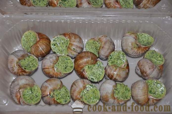 Paghahanda ng mga snails sa bahay - kung paano upang maghanda ng snails masarap na recipe na may larawan