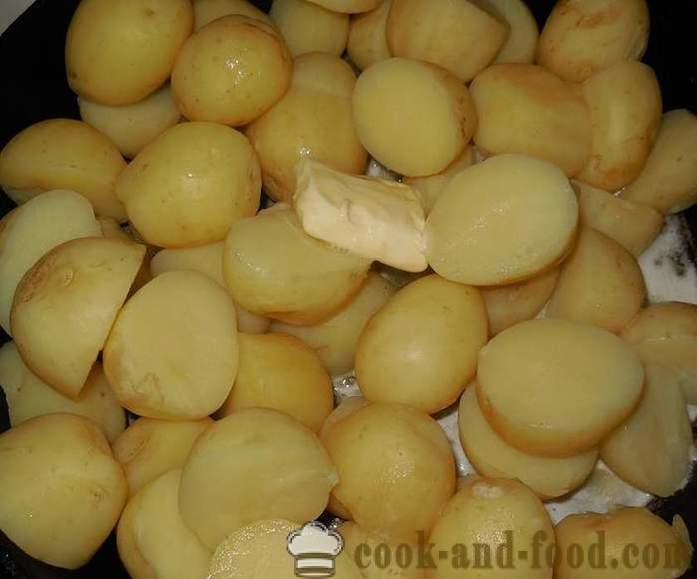 Delicious bagong patatas sa kulay-gatas na may dill at bawang - kung paano magluto ng masarap na bagong patatas, isang simpleng recipe na may larawan
