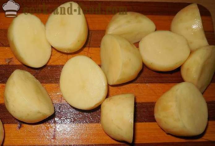 Delicious bagong patatas sa kulay-gatas na may dill at bawang - kung paano magluto ng masarap na bagong patatas, isang simpleng recipe na may larawan