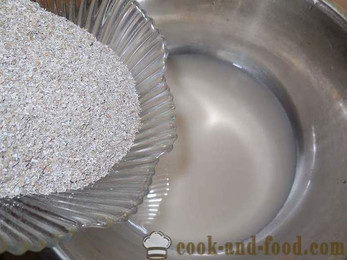 Masarap at malusog wheat bran cereal holmil - kung paano gumawa ng homemade bread, isang simpleng recipe at sunud-sunod na photo