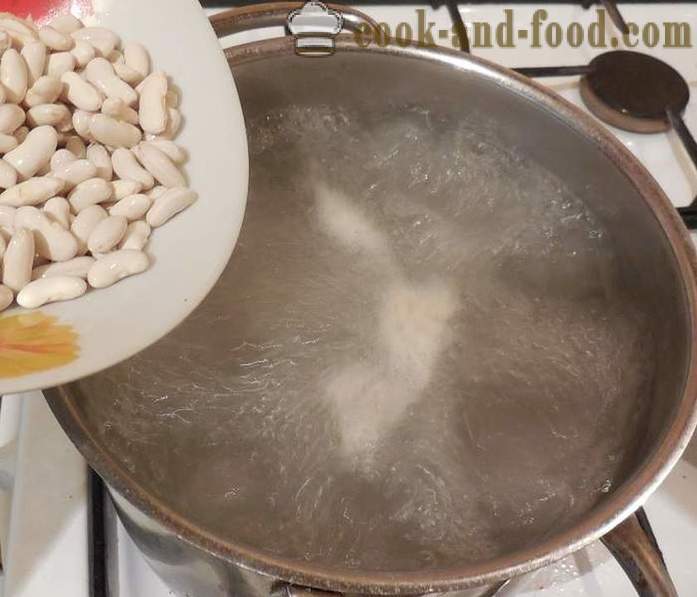 Masarap na lutong bahay na sopas na may beans sa Ukrainian - kung paano magluto sopas na may beans sa Ukrainian - isang hakbang-hakbang recipe litrato