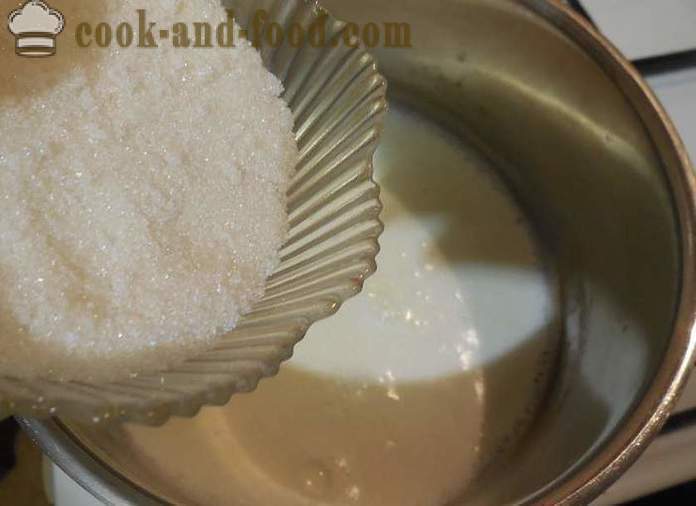 Paano upang magluto wheat cereal na may gatas - hakbang-hakbang recipe litrato