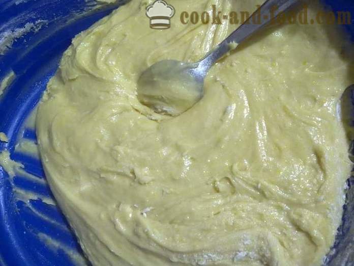 Simple at masarap na cake na may keso - kung paano magluto ng cake na may cream cheese - isang hakbang-hakbang recipe litrato