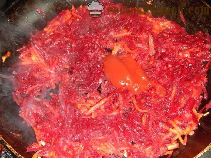 Classic red borscht na may beet at karne - kung paano magluto sopas - isang hakbang-hakbang recipe na may photo Ukrainian borsch