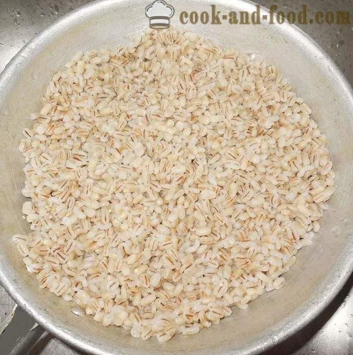 Masarap barley sinigang sa tubig - isang hakbang-hakbang recipe na may mga larawan - kung paano magluto barley sinigang