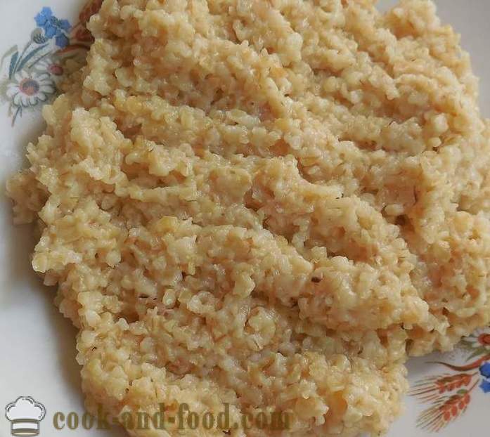Loose wheat lugaw sa tubig sa multivarka - paano gumawa ng serbesa wheat porridge sa tubig - ang recipe na may larawan