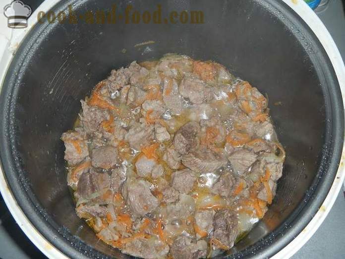 Masarap pork gulash sa gravy multivarka o baboy - isang hakbang-hakbang recipe na may mga larawan kung paano magluto ng baboy gulash
