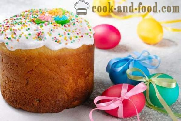 Vegetarian Easter cake na may kulay-gatas at gatas (walang itlog) - isang simpleng recipe para sa kung paano gawin ang kuwarta para sa cake na walang mga itlog na may kulay-gatas