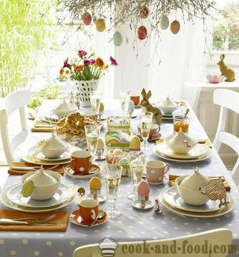 Culinary tradisyon at kaugalian ng Easter - Easter table sa Slavic Orthodox tradisyon