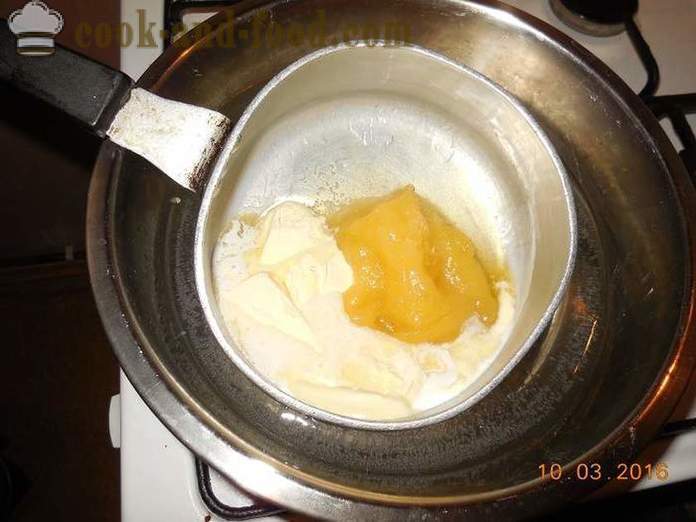 Honey cake na may lemon tumpang - kung paano maghurno honey cakes sa multivarka recipe na may mga larawan.