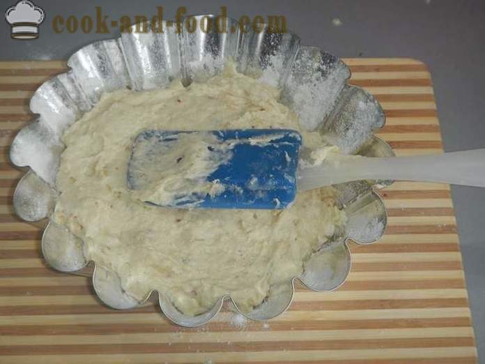 Simple walnut cupcake sa kepe - kung paano magluto ng cake sa bahay, hakbang-hakbang recipe na may mga larawan.