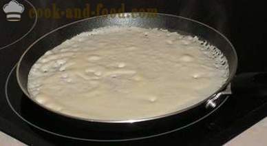 Paano upang magluto pancake na may gatas ay hindi normal, at payat at masarap, kuwarta recipe para sa pancakes sunud-sunod, na may mga larawan, video