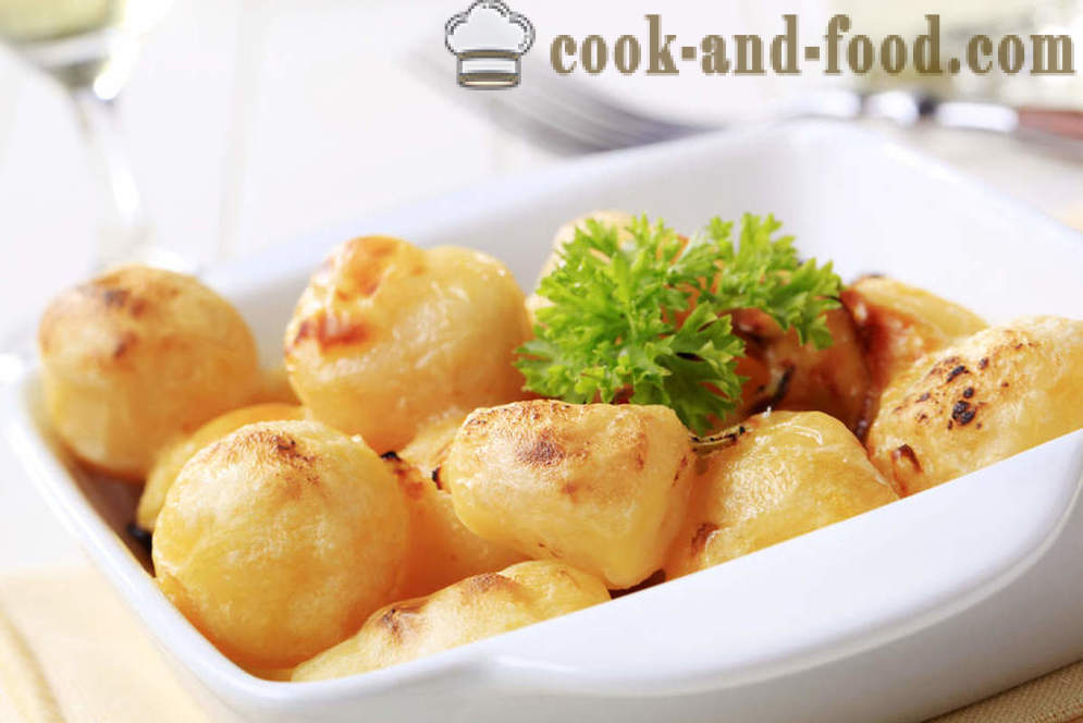 Balls ng niligis na patatas - recipe