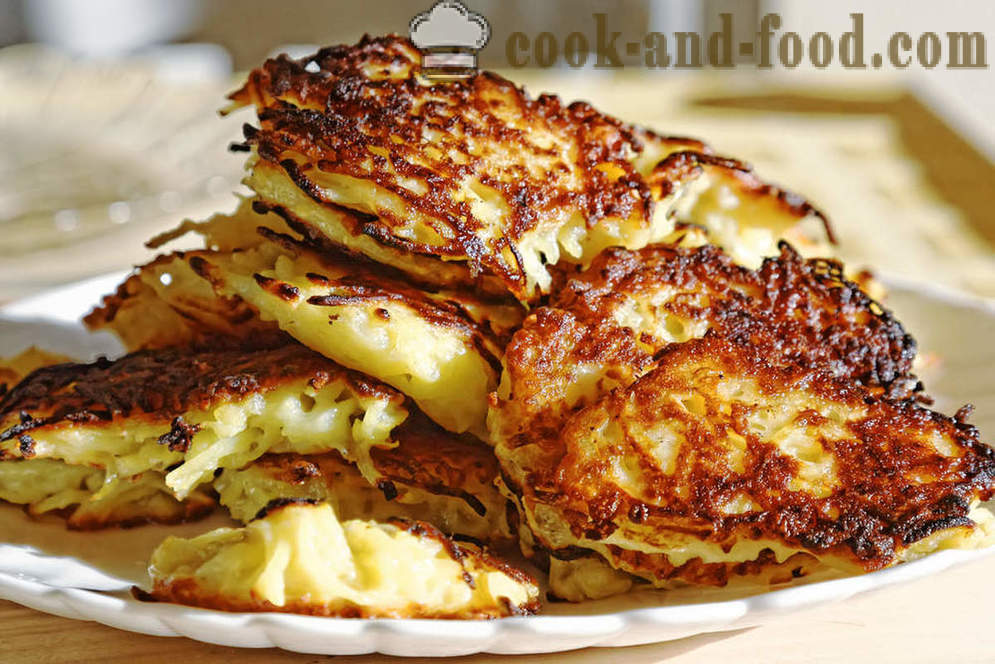 Belorussian cuisine: pancake na ginawa mula sa patatas - mga recipe ng video sa bahay
