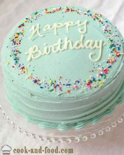 Paano gumawa ng isang matamis na inskripsyon sa isang birthday cake