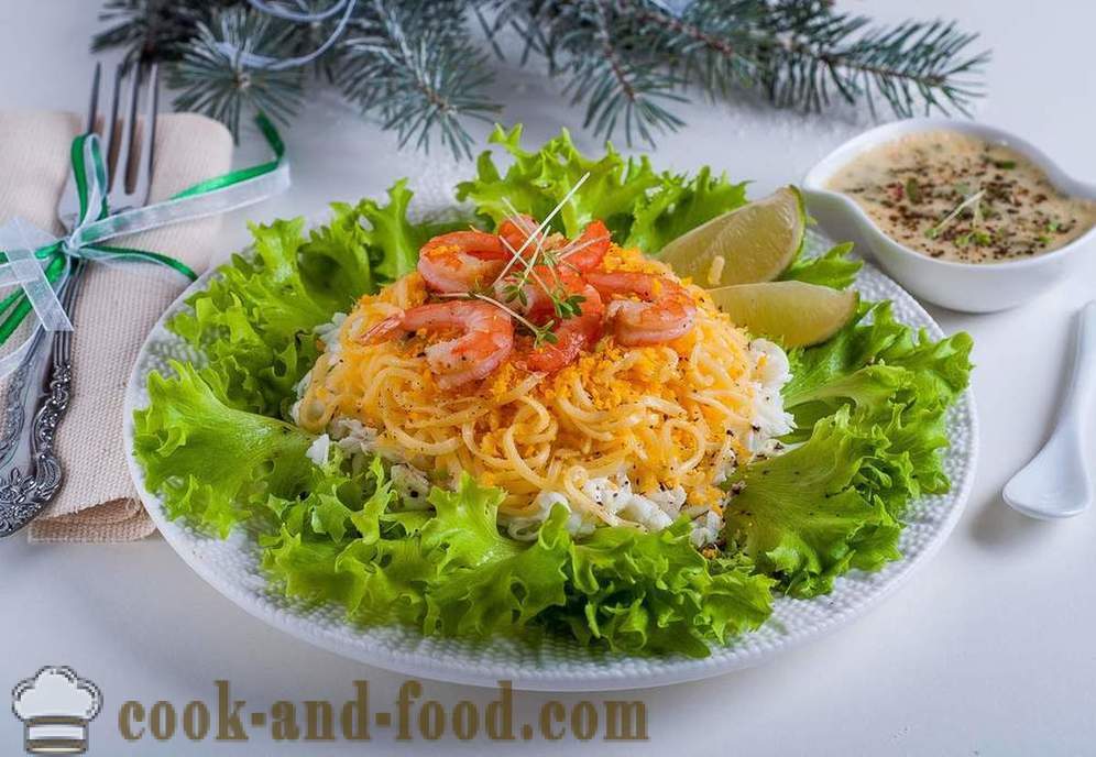 5 bagong nasa uso salads para sa New Year - recipe ng video sa bahay