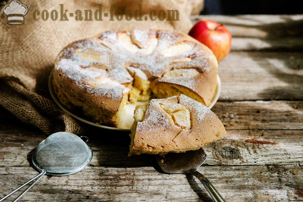 Mga recipe para sa microwave: apple pie