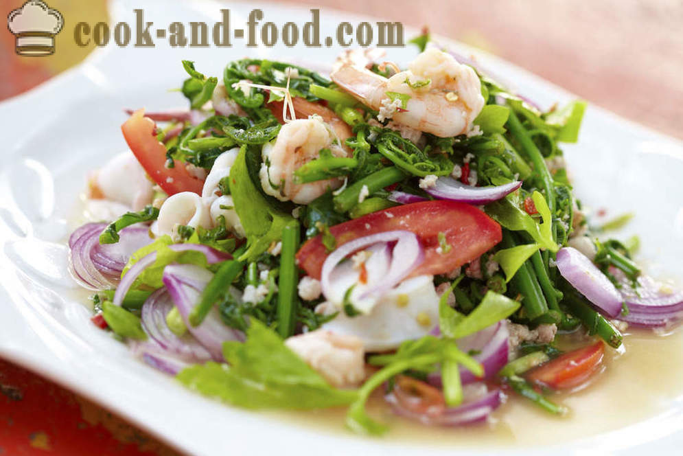 Recipe: Salad mula sa dagat sabaw ng gulay