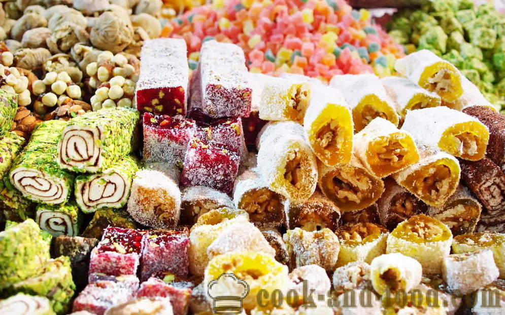 Talahanayan ng Bagong Taon: Assorted oriental sweets - mga recipe ng video sa bahay