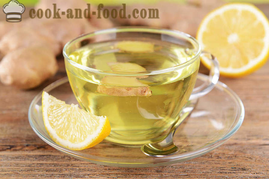 Ginger tea: 3-istilong mga de-resetang