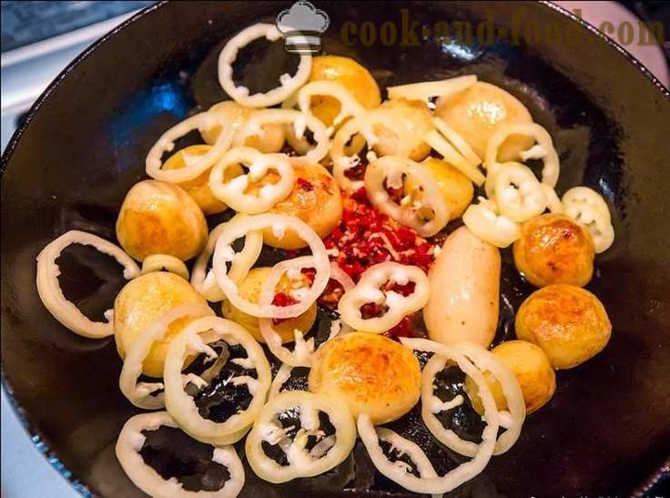 Bachelor hapunan: tatlong para sa orihinal na pagkaing bagong patatas - mga recipe ng video sa bahay