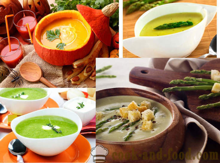 Soup: 7 mabilis na mga recipe - recipes video sa bahay